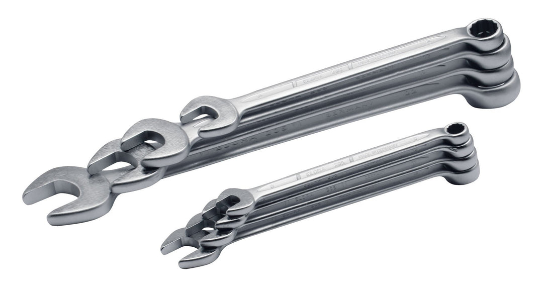 Elora Ringmaulschlüssel-Satz DIN 3113, Form B, 6-teilig 3/16-1/2 Zoll WW, 205S 6W