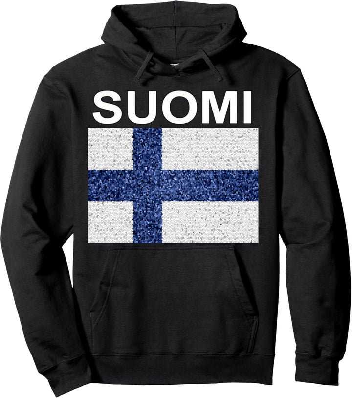 Tampere, Finland Flag Finnish City Pullover Hoodie