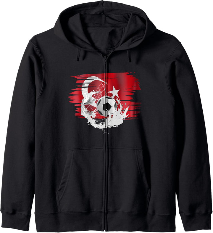 Fussball Türkei Türkiye Kapuzenjacke