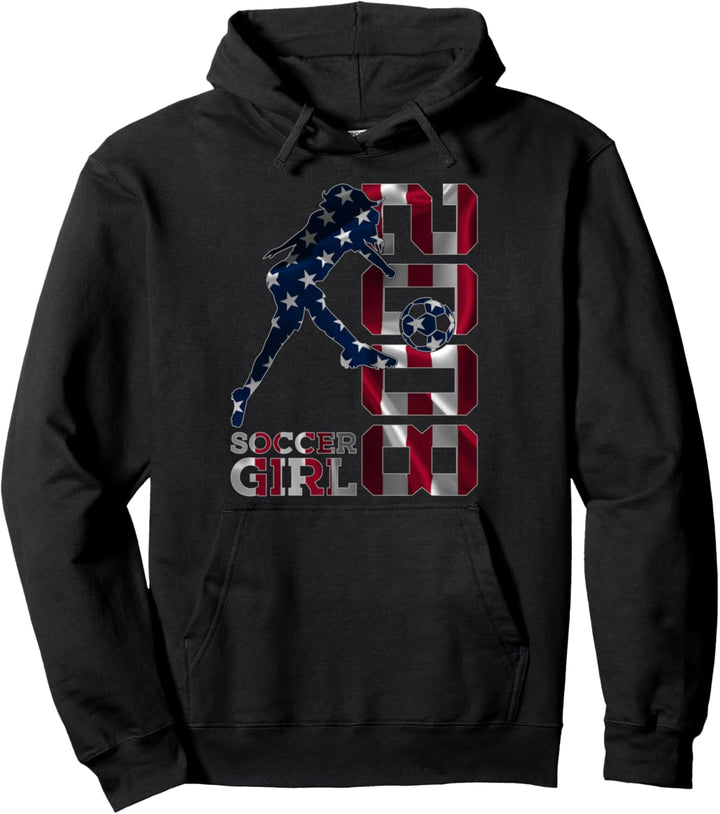 SOCCER GIRL 16. GEBURTSTAG MÄDCHEN FUssBALL 2008 Pullover Hoodie