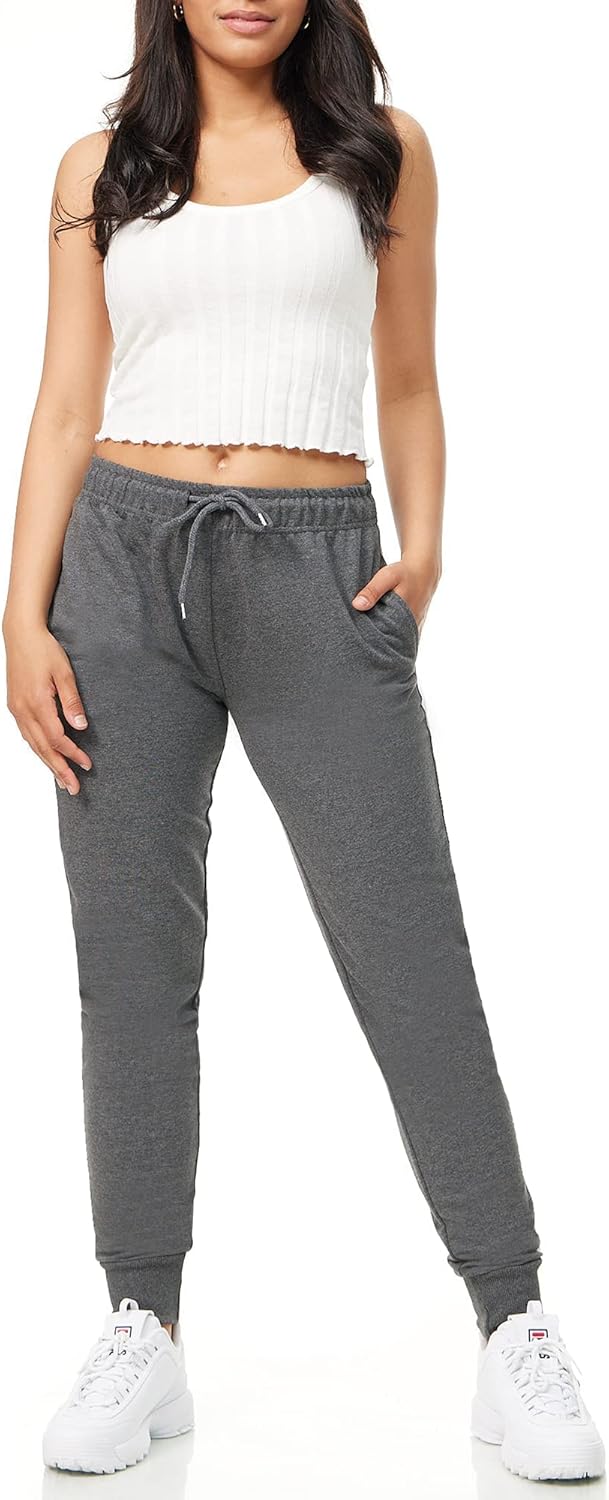 Jogginghose Damen - Sporthose Frauen Baumwolle, Trainingshose Fitness High Waist, Sweatpants Slim Fi