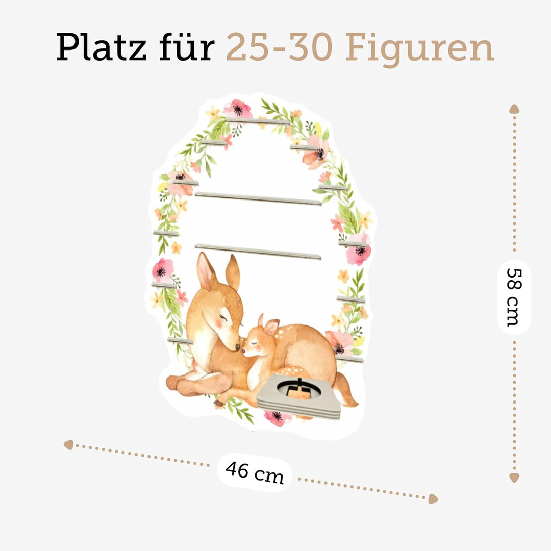 Farbklecks Collection Musikboxregal Blumenkranz mit REH