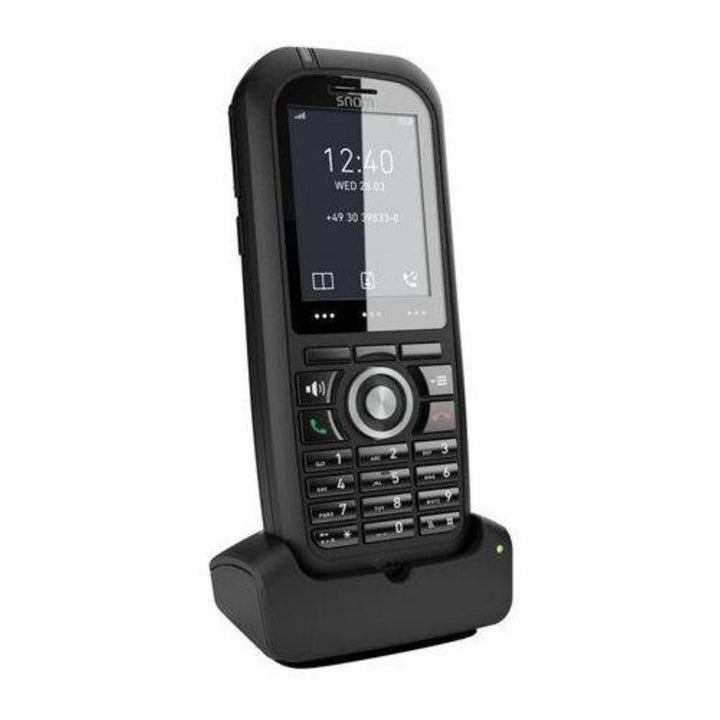 Snom M80 IP Office DECT Robustes Mobilteil EU / USA, VoIP, SIP, Bluetooth, IP65, HD, Alarmschlüssel,