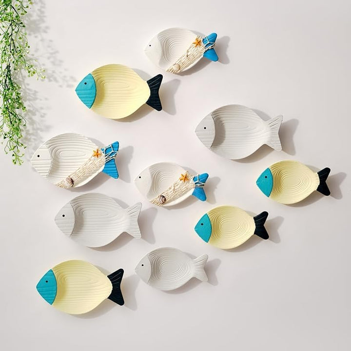 Stranddekoration für Zuhause oder Ozean, Fisch-Dekoration, Wandkunst, Küstendekoration, Ozean, Badez
