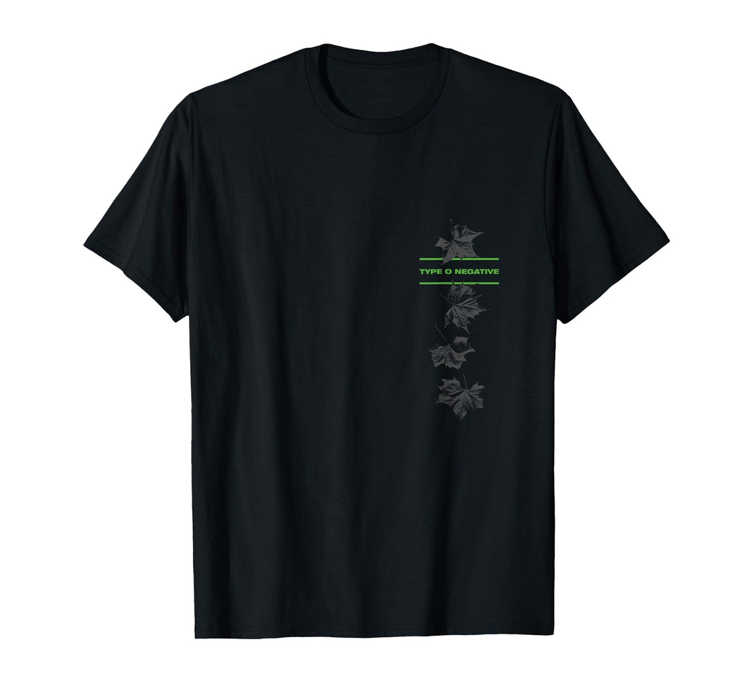 Typ O Negative Leaves doppelseitig schwarz T-Shirt