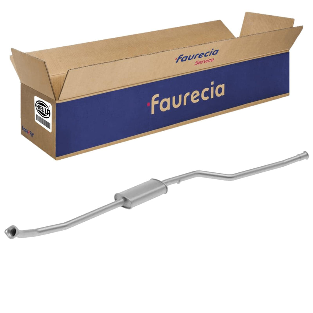 HELLA 8LC 366 023-501 Mittelschalldämpfer - Easy2Fit® Kit - mitte - dreiteilig - Set mit Anbauteilen