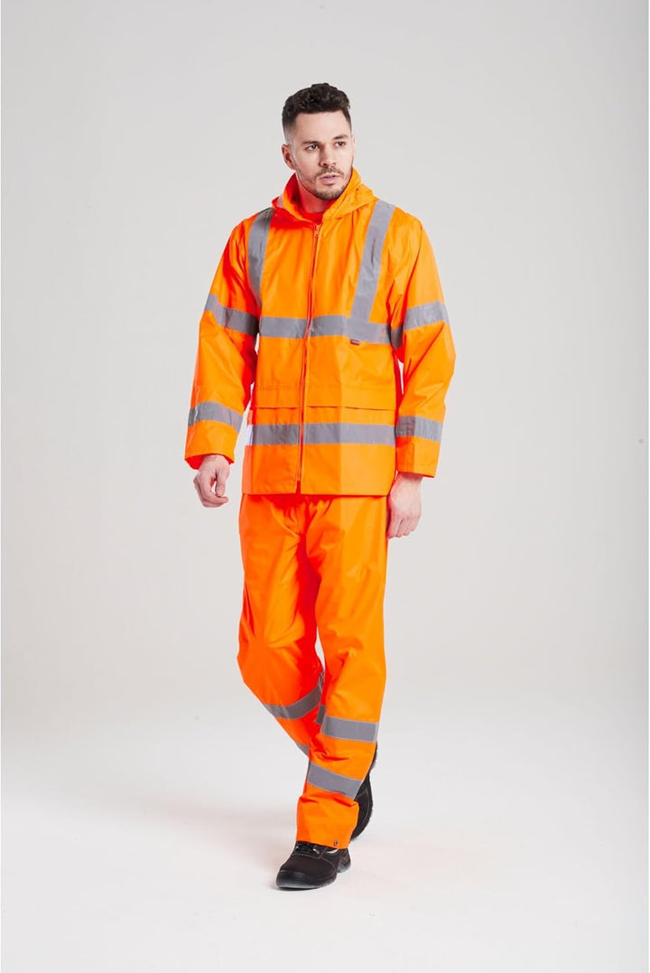 Portwest Herren H441 Regen WarnschutzHose, Orange, 3XL EU 3XL Orange, 3XL Orange