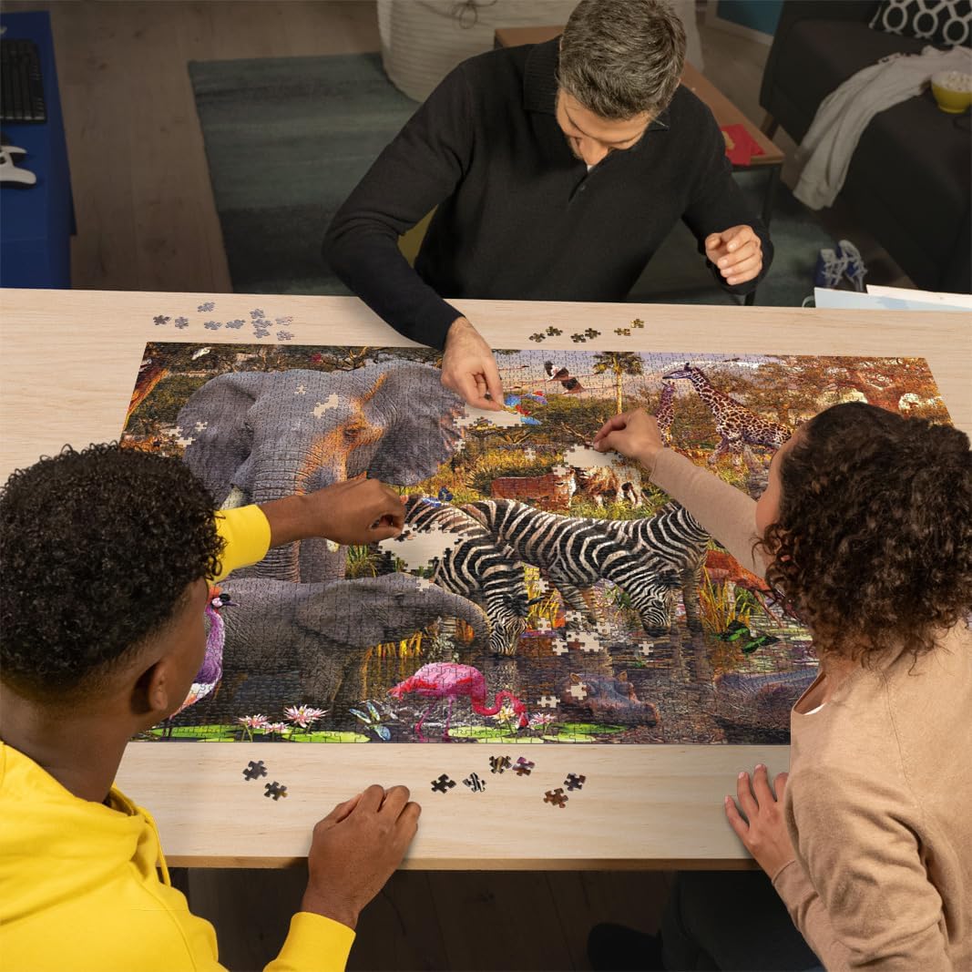 Ravensburger 17037 - Afrikanische Tierwelt - 3000 Teile Puzzle