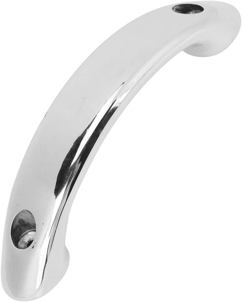 Yosoo Haltegriff für Boote 168 Mm Haltegriffschiene aus Edelstahl für Boote, Hochglanzpoliert für Tü