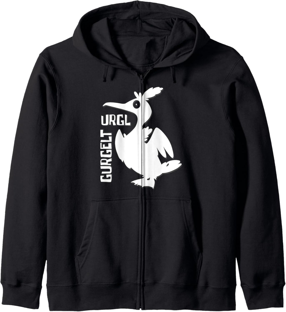Urgl gurgelt | lustiger Vogel | gaming | for gamers | Möwe Kapuzenjacke