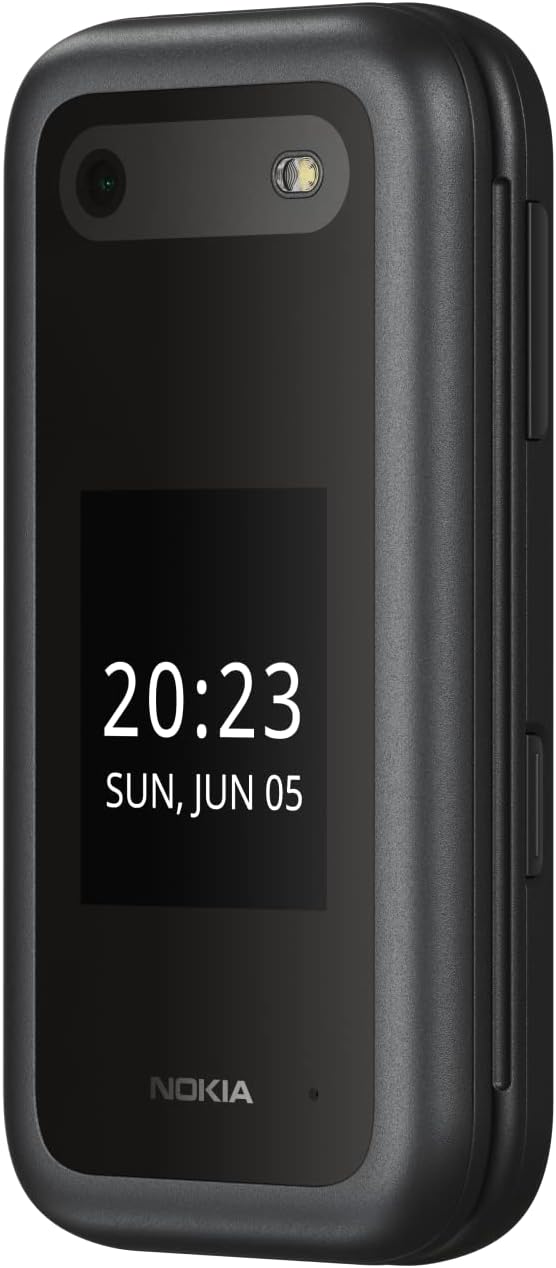 Nokia unlocked, 2660 Flip, 2,8-Zoll-Display, grosse Tasten, toller Sound, Zoom-UI, Notfall-Taste, Dr