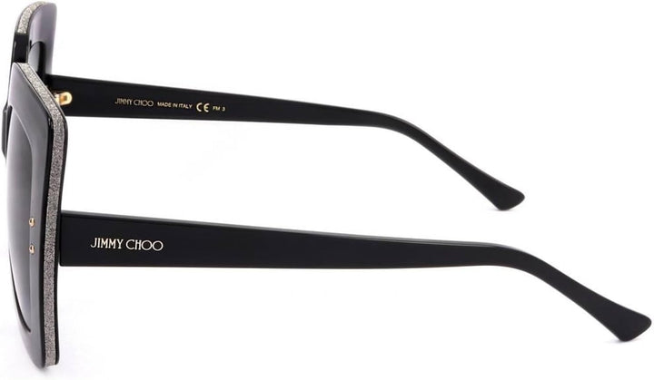 Jimmy Choo AURI/G/S Black/Grey Shaded 53/22/145 Damen Sonnenbrillen