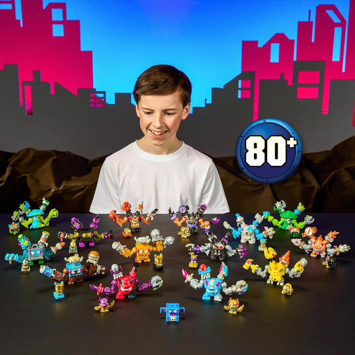 MrBeast Lab Swarms Mega‑Tech Serie: Verlasse das Labor und bereite Dich auf den Kampf vor. Sammle üb