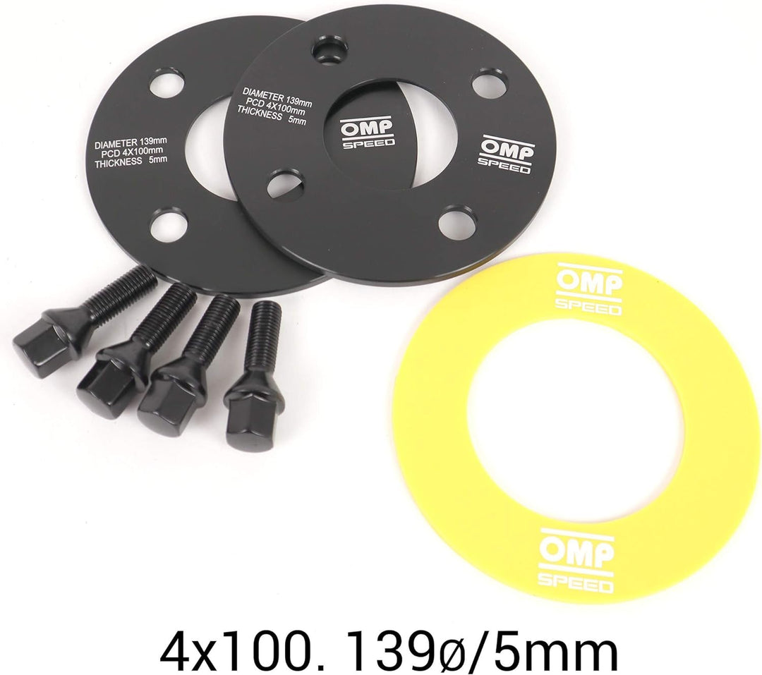 OMP SPEED SET ABSTANDHALTER OMP 15MM 4X114.3 64.1 M12X1.5 4x114.3 64.1 15mm, 4x114.3 64.1 15mm