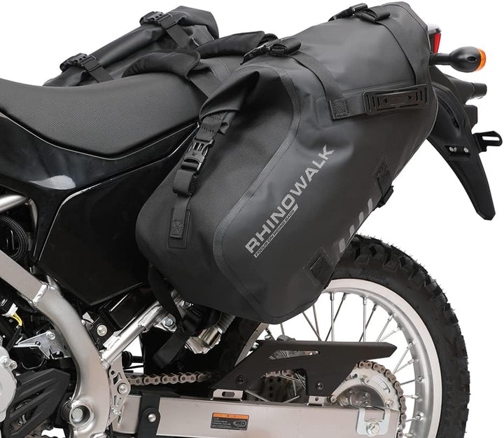 Rhinowalk Motorrad-Satteltaschen Gepäckträgertasche wasserdichte Anti-Vibrations-Motorseitentaschen