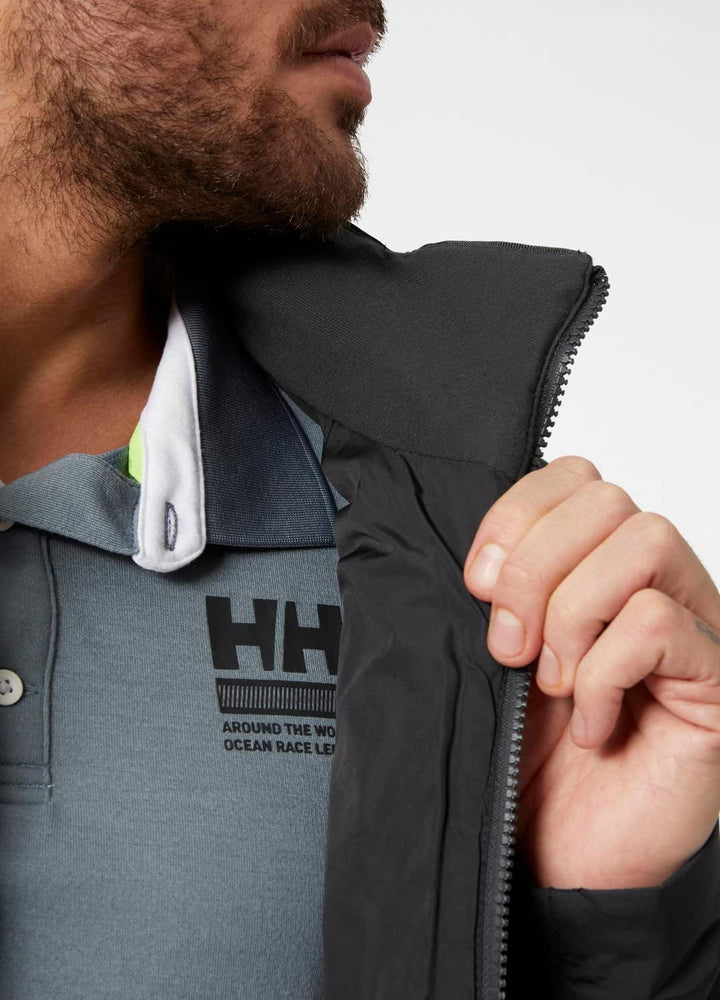 Helly Hansen Herren Crew Insulator 2.0 Funktionsjacke (1er Pack) XL Ebenholz, XL Ebenholz