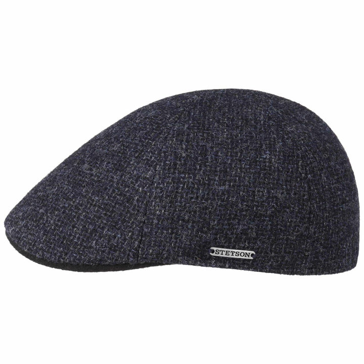 Stetson Texas Classic Wool Flatcap - Schiebermütze Herren - Herrenmütze mit Baumwollfutter - Schirmm