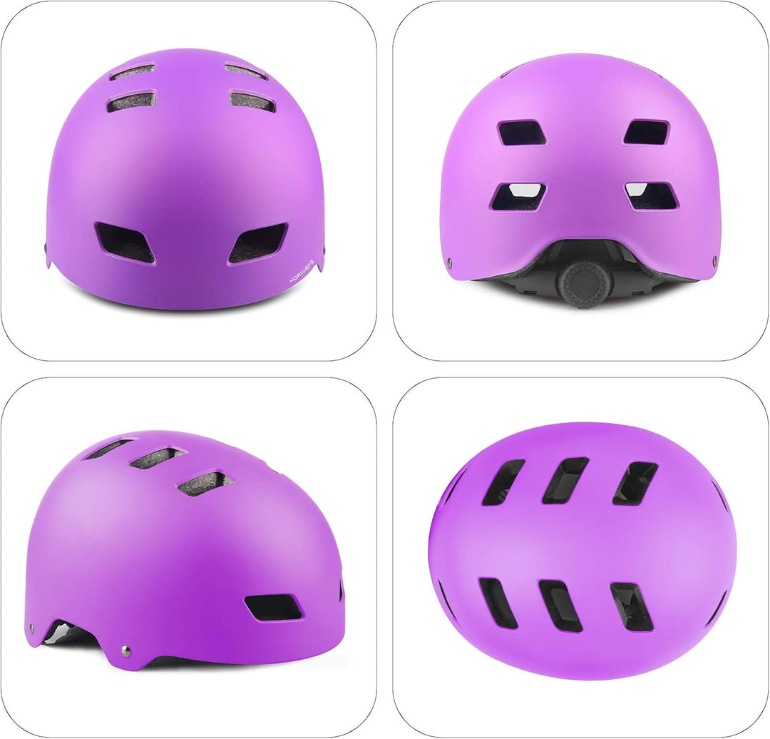 KORIMEFA Kinder Fahrradhelm Kinderhelm Radhelm Sporthelm CE-Zertifizierung für Fahrrad Skateboard Sc