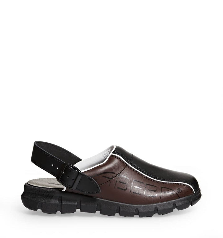 Abeba Herren Dynamic Clogs, Schwarz Braun, 40 EU, 40 EU