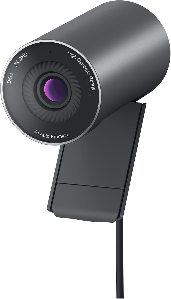 Dell Pro Webcam WB5023 – 2K QHD, Sony STARVIS-Sensor, AI Auto Framing, HDR, 65°/78° Sichtfeld, Rausc