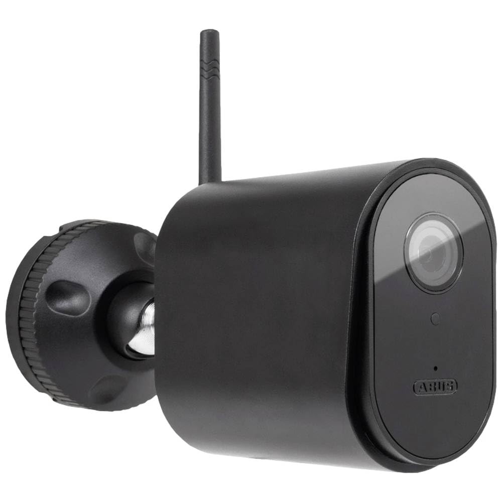 ABUS 96489 WLAN Tube Kamera, Schwarz, 1 Stück (1er Pack) Schwarz Single, Schwarz Single