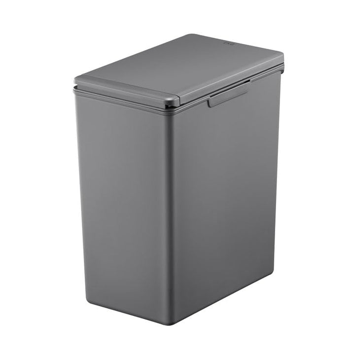 PROREGAL Moderner quadratischer Abfalleimer mit Touch-Bar-Deckel | 20 Liter, HxBxT 40x20,6x32,5cm |
