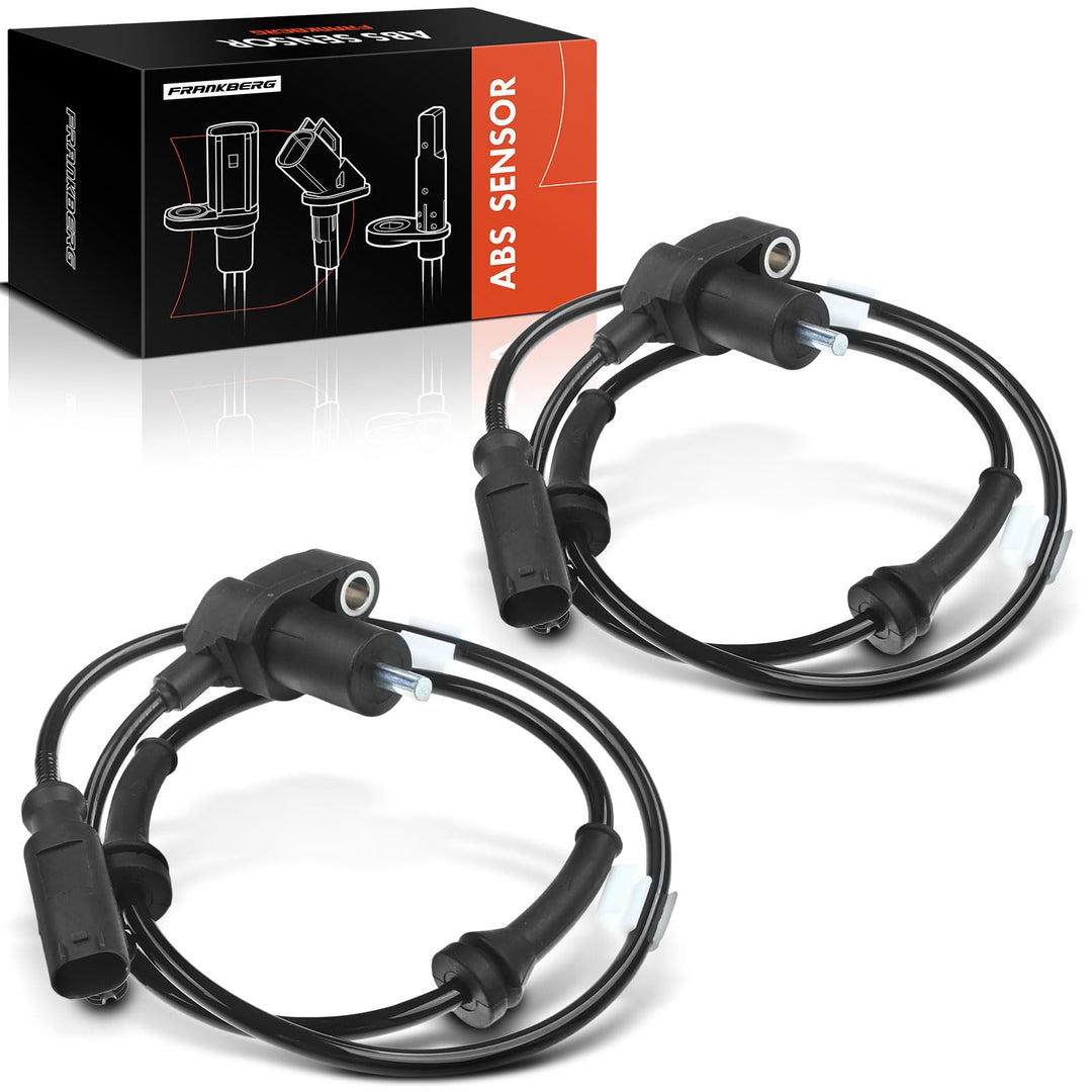 2x ABS Sensor mit Kabel 2-Polig Vorne Links Rechts für R-o-a-d-s-t-e-r 452 0.7L Cabriolet Coupe 2003