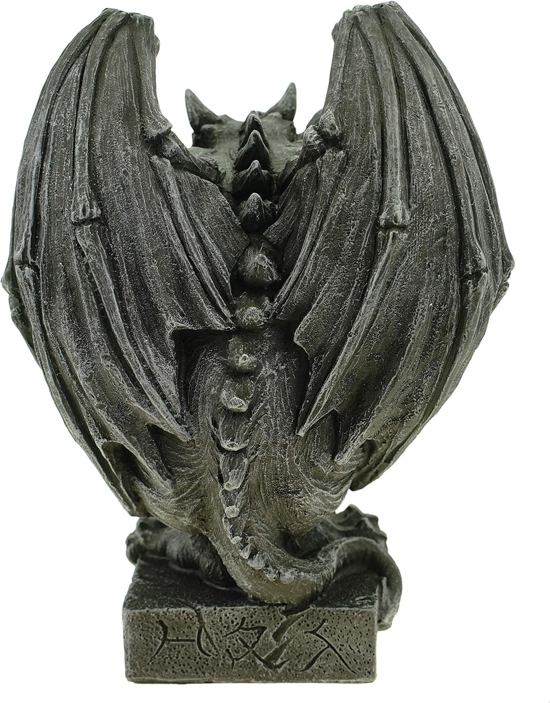 Vogler 766-2933 Teelichthalter Gargoyle 21 cm Figur Wasserspeier Drache Teelicht