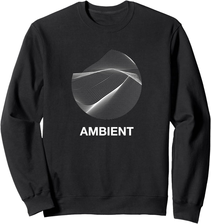 Ambient Music Retro Techno Music Raver EDM Party 90er Jahre Sweatshirt
