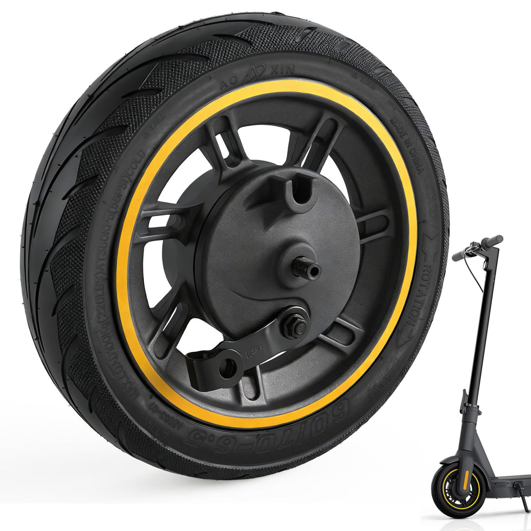 Elektroroller Vorderrad Für Ninebot Max G30, 60/70-6.5 Vakuumreifen Mit Trommelbremse, 10 Zoll Scoot