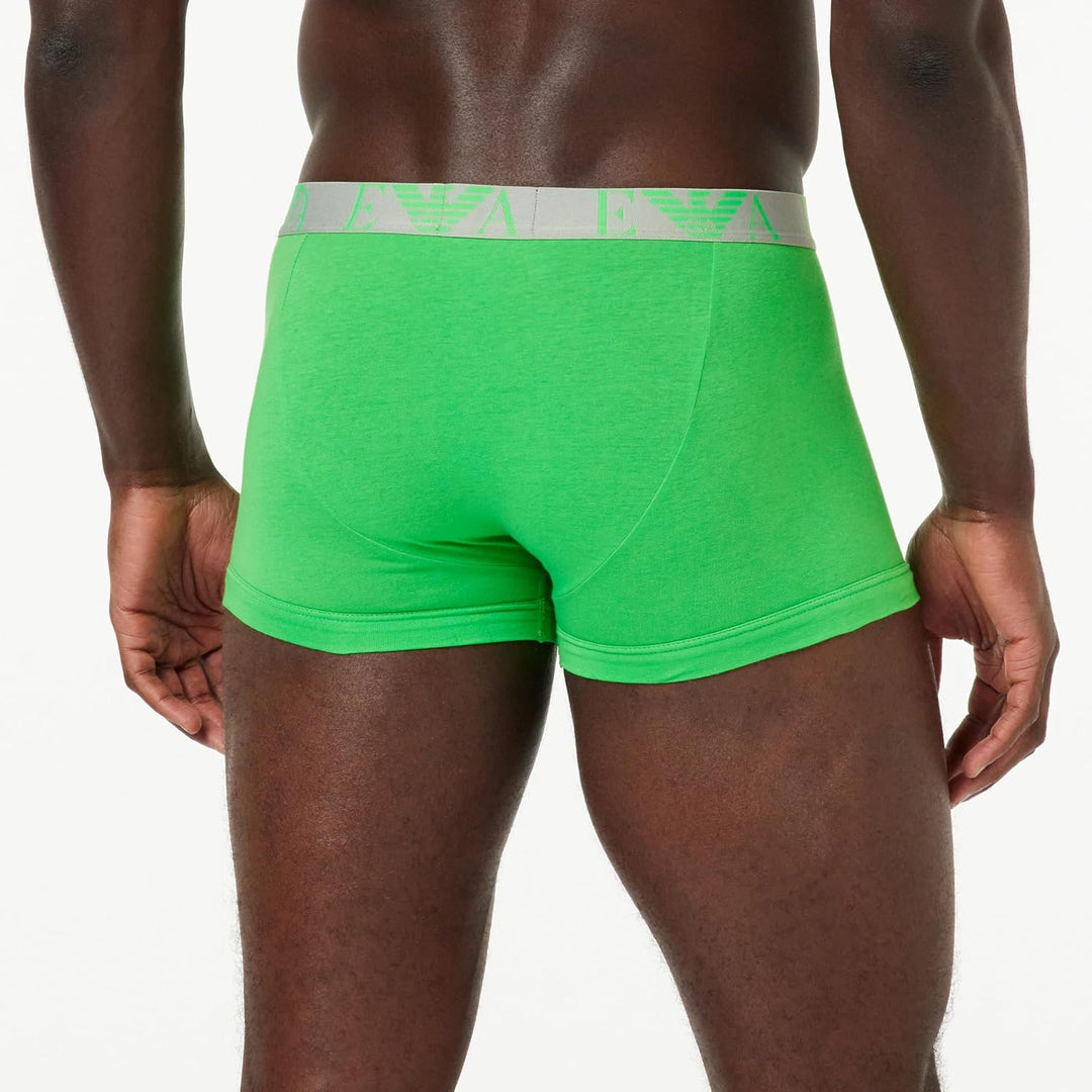 Emporio Armani Trunks 3 Pack Shorts Knit S Mehrfarbig, S Mehrfarbig