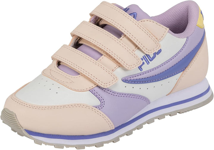 FILA Unisex Kinder Orbit Velcro Kids Sneaker, 34 EU Marshmallow Vanilla Cream