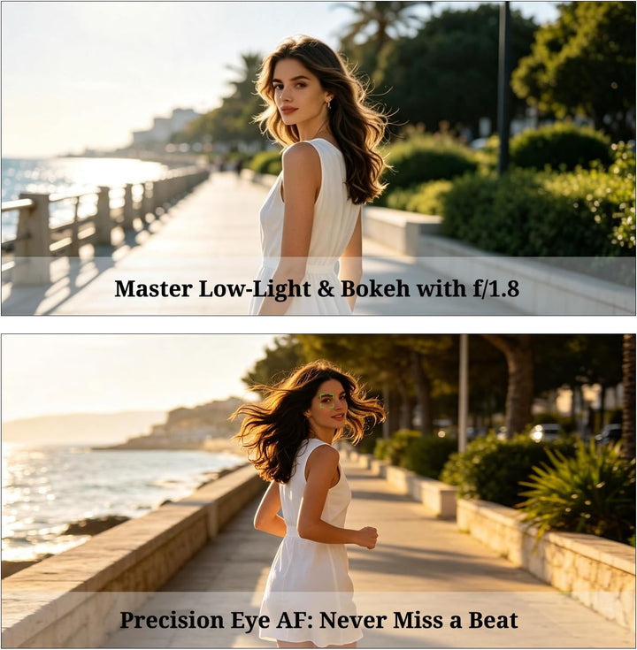 85 mm f/1.8 AF Objektiv Canon EF Porträtobjektiv Vollformat | Autofokus, kompatibel mit EOS 5D Mark