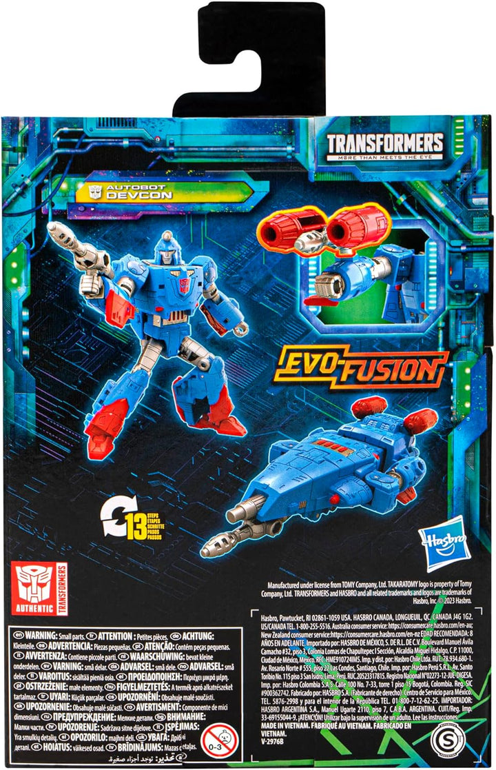 Transformers Legacy Evolution Deluxe-Klasse Autobot Devcon, 14 cm grosse Action-Figur