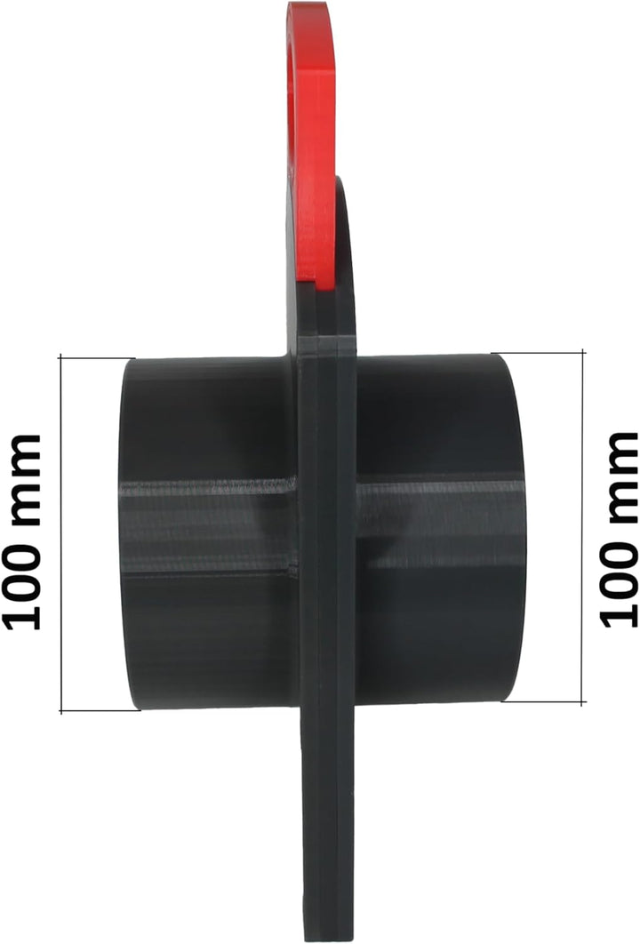DRUCKKRAFT 100 mm Sperrschieber Werkstattabsaugung | Späneabsaugung | Entstauber | Staubkollektoren