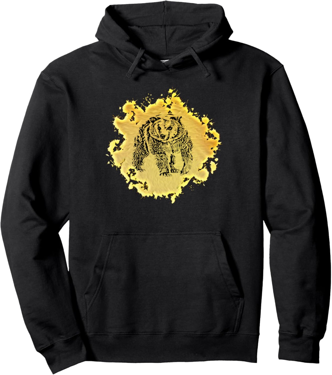 Grizzly Grizzlybär Bär Bären Pullover Hoodie
