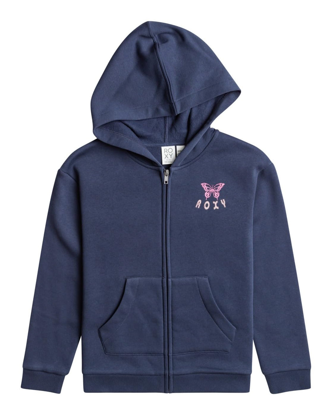 Roxy Mädchen Wildest Dreams Zipped Sweatshirt (1er Pack) 10 Jahre Mood Indigo, 10 Jahre Mood Indigo