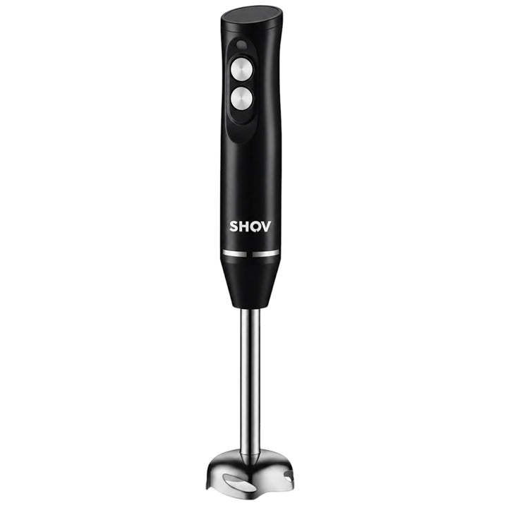Shov Stabmixer- Hochleistungs-Stabmixer, Edelstahlklingen, 2 Geschwindigkeiten, Ergonomisches Design