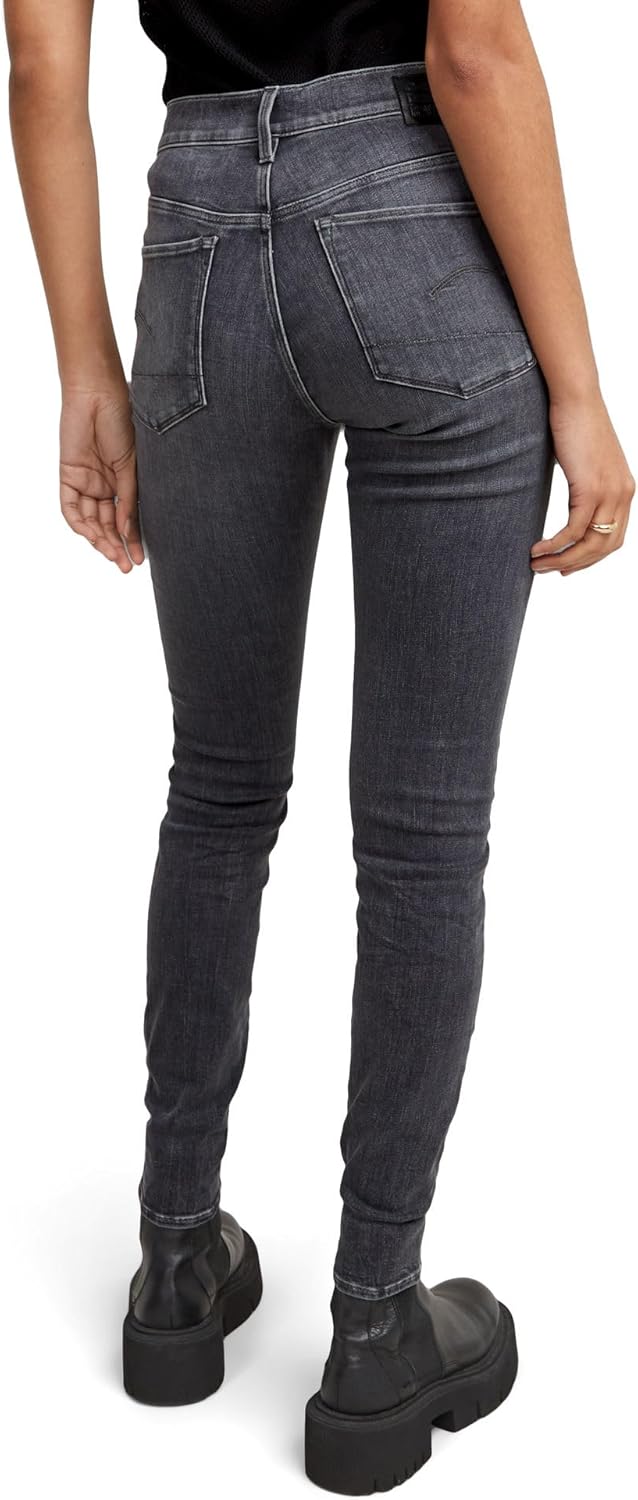 G-Star Damen Jeans 23W / 30L Schwarz (Faded Black Magnet D05175-a634-c239), 23W / 30L Schwarz (Faded