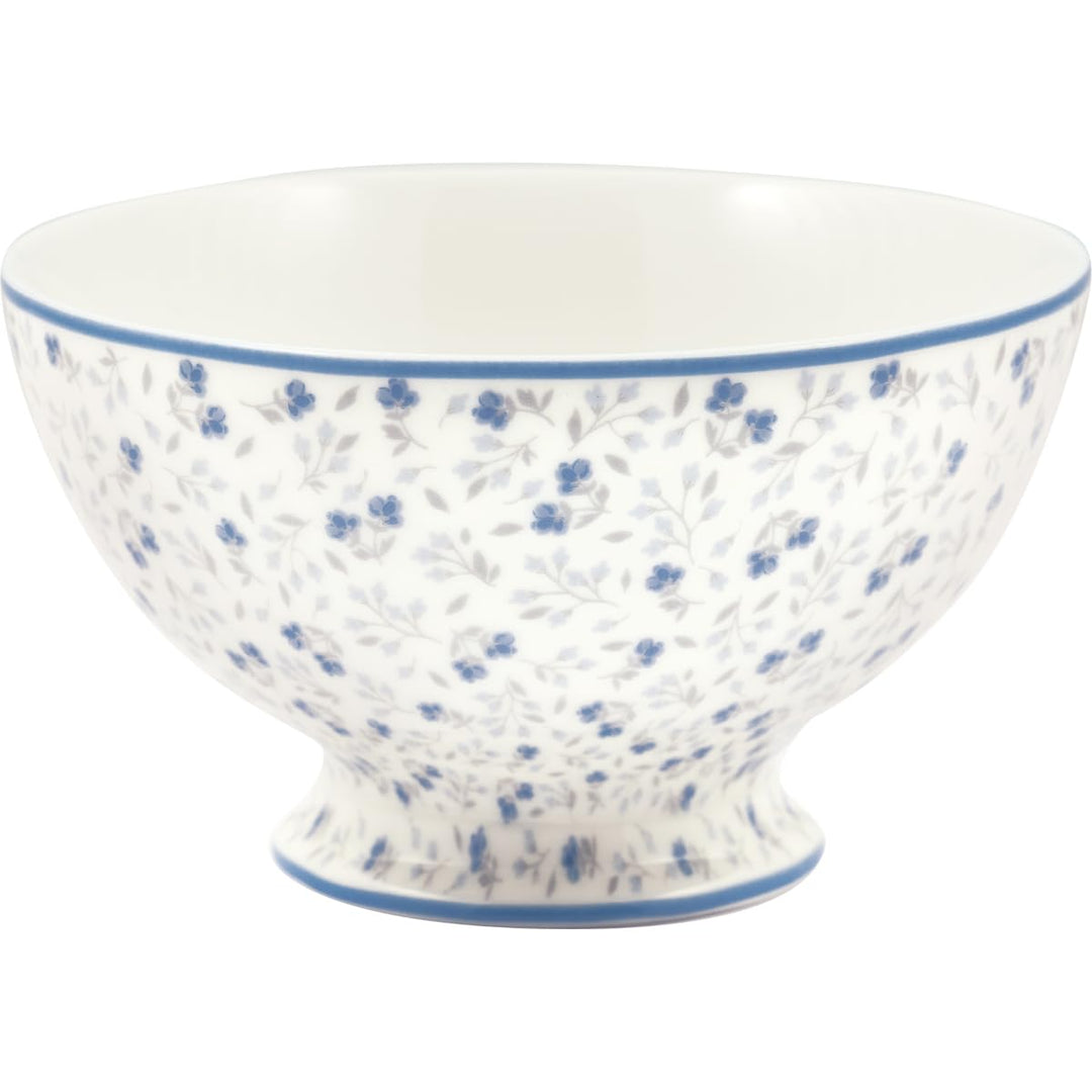 GreenGate Florali Suppenbowl White 0,5l