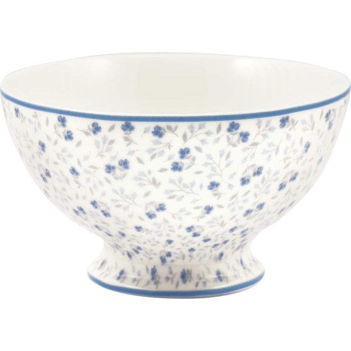 GreenGate Florali Suppenbowl White 0,5l