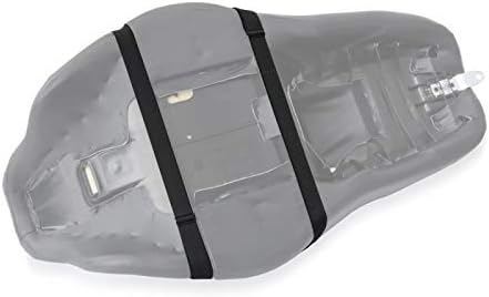 Gel Sitzkissen L für Chopper/Custombike Low schwarz CB8873