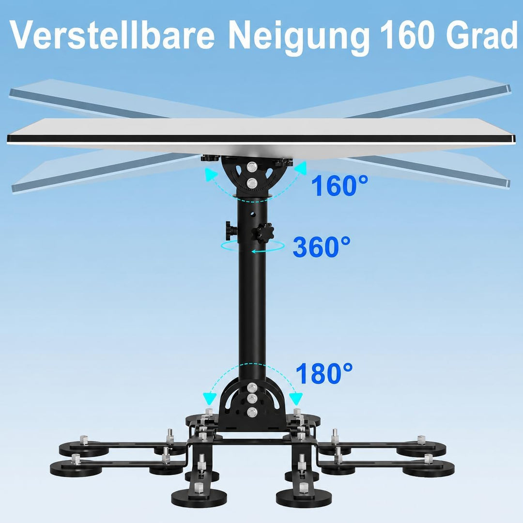 Starlink Gen 3 Magnetische Dachhalterung, 16 magnetische Basen, Bis zu 226 kg Haftkraft, Burbifro St
