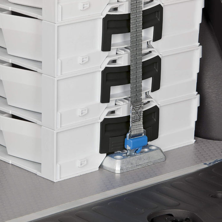 Bosch Sortimo L-BOXX Halter ProSafe VPE2 + 3m Prosafe Zurrgurt | Lbox Halterung &amp; Klemmschlossgurt |
