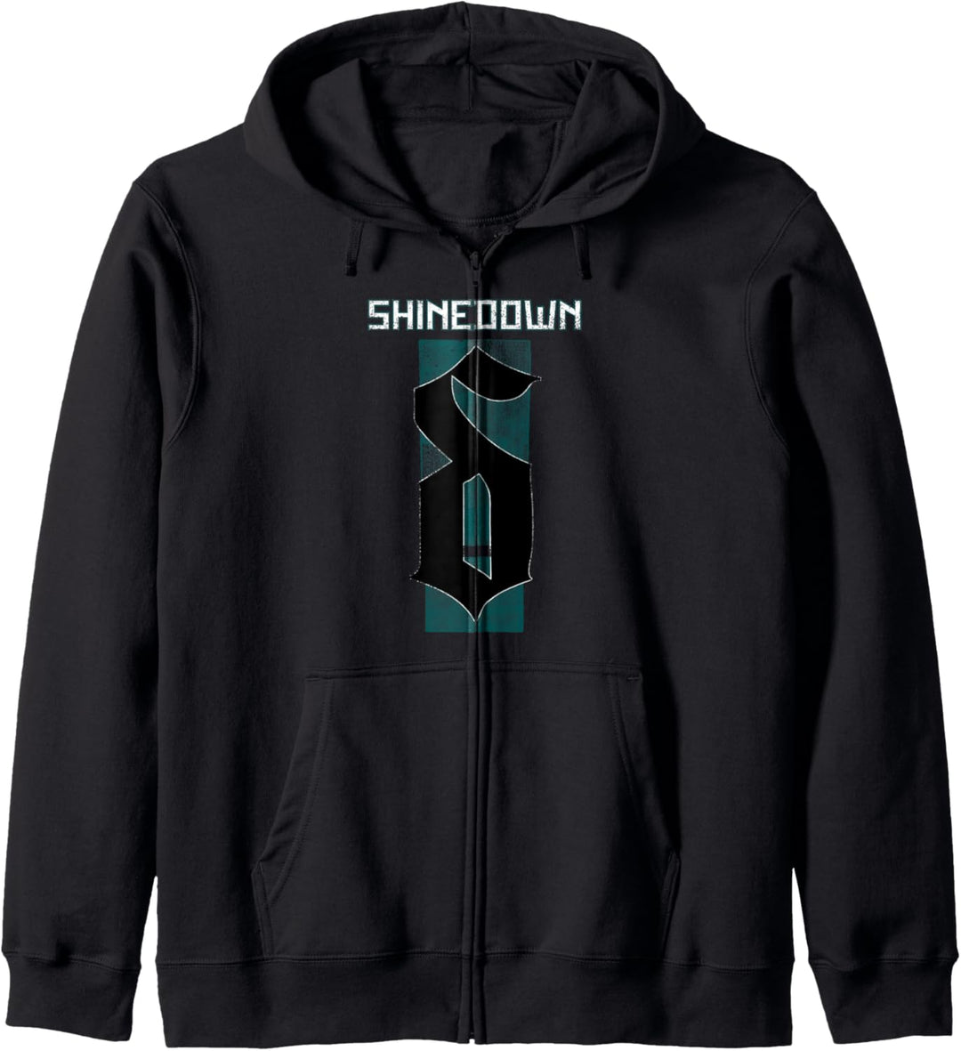 Shinedown Kreis mit vier Buchstaben Kapuzenjacke