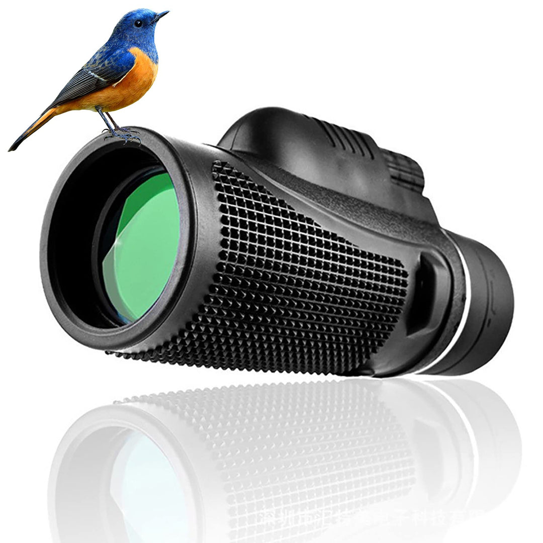 Monokular T8-12x Zoom Monokular mit Nachtsicht | Fernrohr Erwachsene mit BAK4 HD FMC with Adapter an