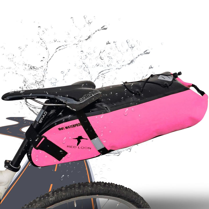 Red Loon Fahrrad Satteltasche Fahrradsitz Tasche Backloader Bike Packing - 15Ltr - wasserdicht reiss
