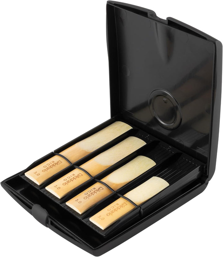 Rico RVCASE04 Vitalizer Blattetui Universal für Klarinetten und Saxophonblätter Clarinet/Saxophone S