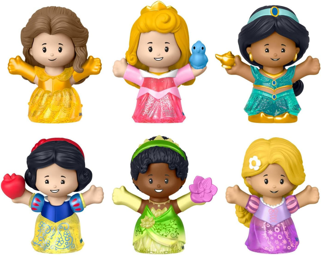 Fisher-Price Little People DISNEY Princess Figurenset Glitzer-Kleider Figurenset