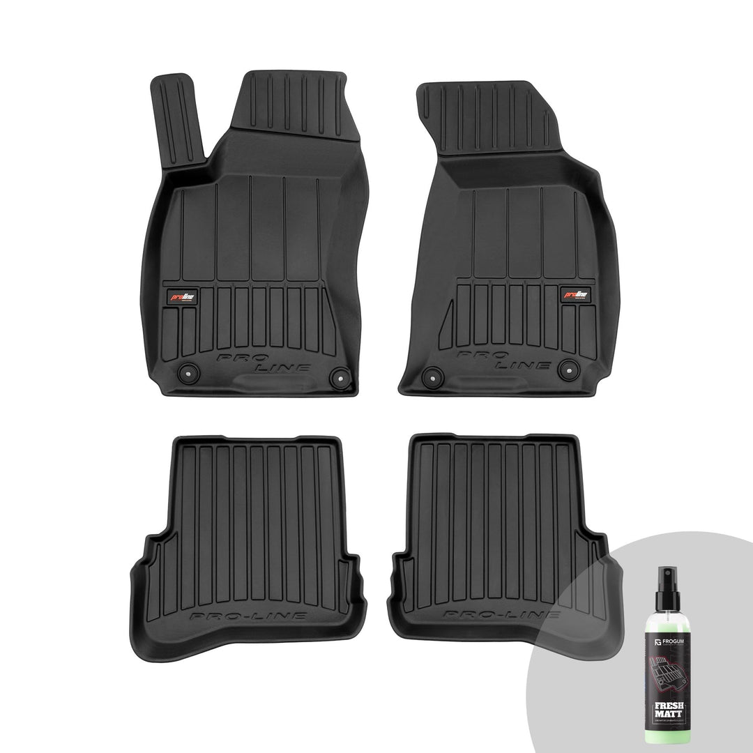 FROGUM ProLine 3D Gummimatten Exklusiven Auto Fussmatten Autofussmatten für Volkswagen Passat B5 199